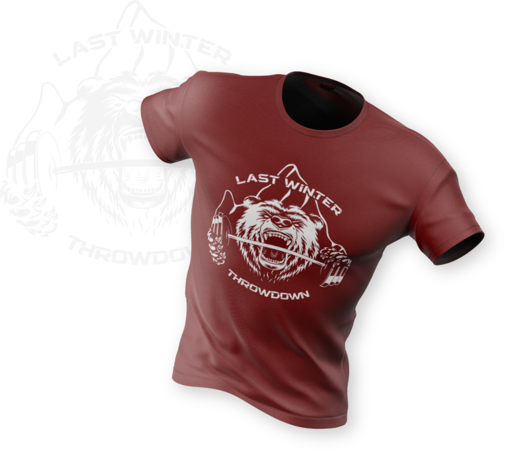 T-shirt avec le logo des Last Winter Throwdown